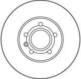Disc frana fata TRW DF2776