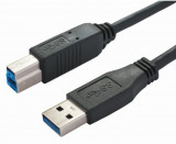 Cablu USB 3.0 A-B, 1,8m, cu bobina antiparaziti, 654534