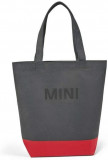 Geanta Oe Mini Shopper Color Block Gri / Coral 80222460861