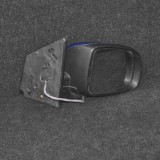Oglinda Laterala Dreapta Nissan Note E11 NE11 2006, OEM E20205021, Negru/Portocaliu