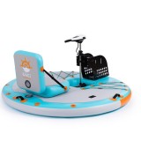 FunBoat de la BarciAgrement – barca gonflabila pentru o persoana cu motor electric din categoria SUP