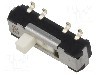 Intrerupator glisant, 3 pozitii, DP3T, ON-ON-ON, Nidec Copal Electronics - CL-SB-23B-01