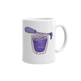 Cana alba personalizata salon infrumusetare, INOVATIX&reg;. 330ml