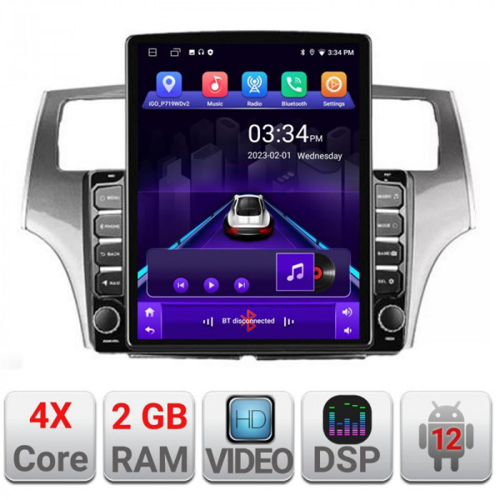 Navigatie dedicata Lexus ES 2001-2006 ecran tip TESLA 9.7&quot; cu Android Radio Bluetooth Internet GPS WIFI 2+32 DSP Quad Core CarStore Technology