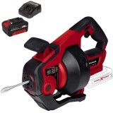 Einhell TE-DA 18/760 Li PXC + Starter Kit - Aparat de desfundat tevi 16-55 mm + Set 1 acumulator si incarcator Li-Ion 18 V 4 Ah