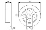 Disc frana FIAT DUCATO platou / sasiu (250, 290) (2006 - 2016) BOSCH 0 986 479 317
