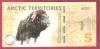 TERITORIUL ARCTIC 5 DOLLARS / 2022.