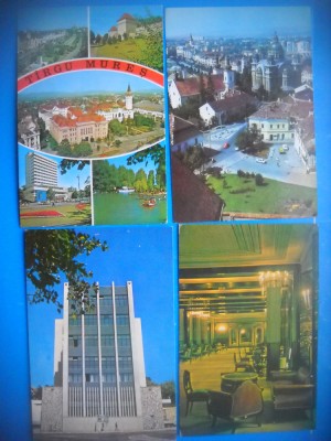 HOPCT LOT 3705 -4 CARTI POSTALE-TARGU MURES -NECIRCULATE foto