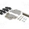 Conector D-Sub 25 pini tată lipire pe cablu negru ENCITECH set complet