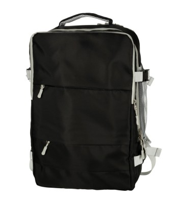Rucsac de calatorie pentru avion, cablu USB impermeabil 45x16x28cm, negru foto