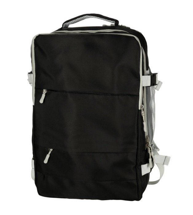 Rucsac de calatorie pentru avion, cablu USB impermeabil 45x16x28cm, negru