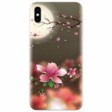 Husa silicon pentru Apple Iphone X, Flowers 101