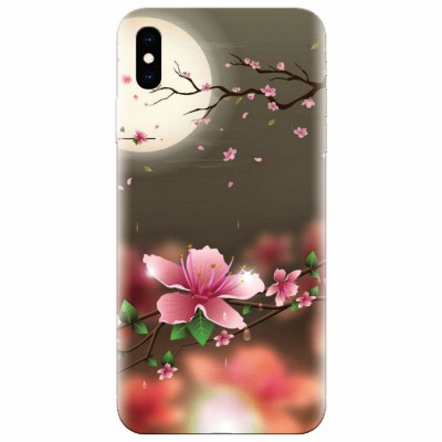 Husa silicon pentru Apple Iphone X, Flowers 101 foto