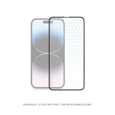 Folie Sticla iPhone 15 Pro Acoperire Completa Neagra