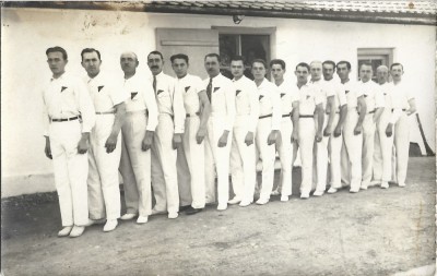 P1907N Membri ai Kolozsv&amp;aacute;ri Atl&amp;eacute;tikai Club, KAC, Cluj, 1935 foto