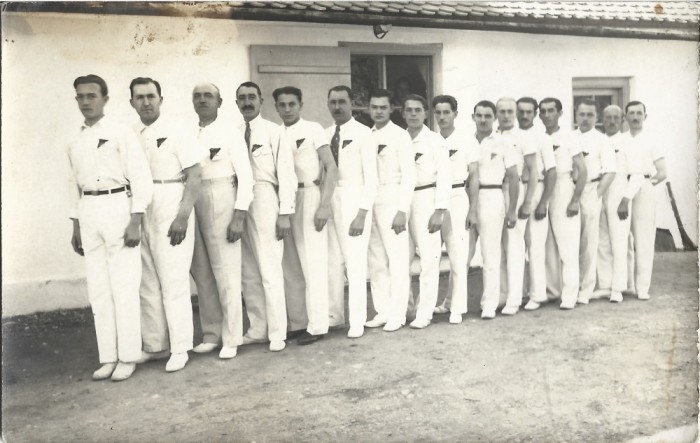P1907N Membri ai Kolozsv&aacute;ri Atl&eacute;tikai Club, KAC, Cluj, 1935