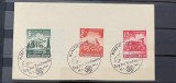 Deutsches Reich-1940-Triptic WHW (Michel 755-757) pe Fragment cu Ștampile Speciale M&uuml;nster -Bn1