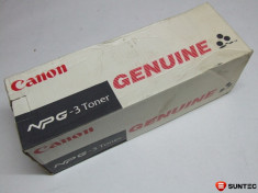 Cartus toner original Canon NPG-3 negru pentru NP6060/6062 1.65kg 1374A002[AA] F41-7901-600, nou, open box foto