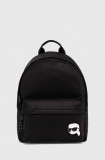 Cumpara ieftin Karl Lagerfeld rucsac barbati, culoarea negru, mare, cu imprimeu