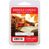 Kringle Candle Whiskey &amp; Embers ceară pentru aromatizator 64 g