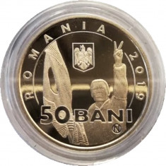 Romania 50 bani 2019 PROOF in capsula BNR - 30 ani Revolutia din Decembrie 1989 foto