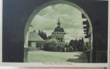 Carte postala, Clopotnita Manastirei Sinaia, perioada interbelica
