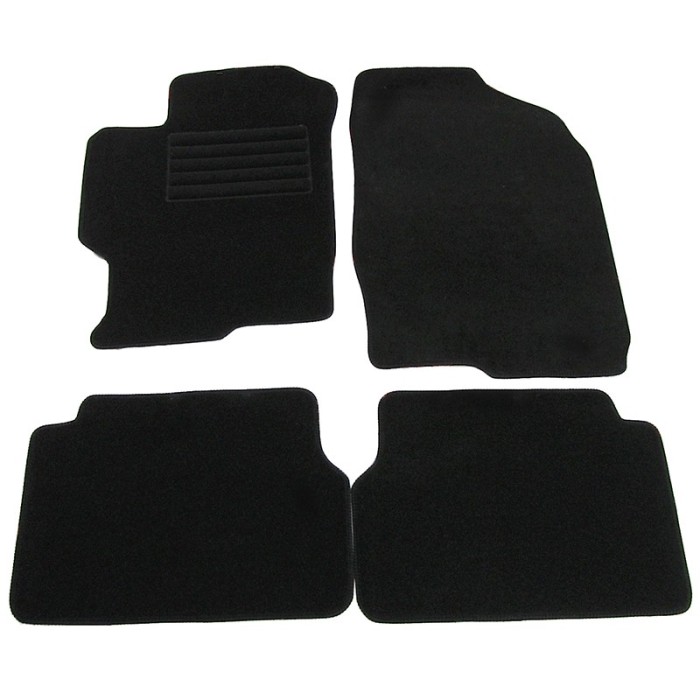 Covorase mocheta Mazda 6 2003-2008 Negru, set de 4 bucati