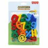 Cumpara ieftin Set 37 cifre si simboluri magnetice pentru frigider, educatie copii, invatare matematica, multicolor, +3 ani