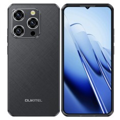 Telefon mobil Oukitel WP52, Negru, 5G, 6.6 , 16GB RAM (4GB + 12GB extensibili), 256GB ROM, Android 14, MediaTek Dimensity 6100+, 48MP, 6500mAh, Dual S