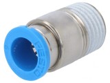 Racord push-in simplu 6bar cauciuc NBR