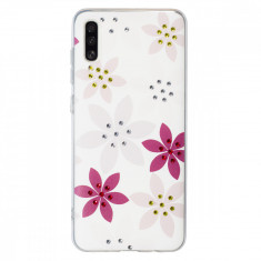 Husa Fashion Samsung Galaxy A70 Flower foto