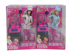 jucarii Set 2 papusi Barbie BUCATAR foto