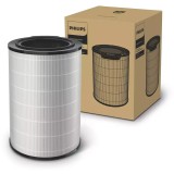 Filtru Nano Protect FY3430/30, HEPA si cu carbon activ integrat capteaza eﬁcient particulele periculoase, mici, de pana la 0,003 um, inclusiv PM2,5, a