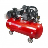 Compresor aer butelie 270l, 7.5kW, 380V, 900l/min, transmisie curea