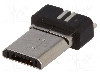 Conector USB B micro, pentru turnare masa, ECE - ESB22B1101