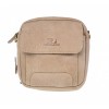 Borseta Barbati Piele Naturala ROROCKJEANS Umar Curea Detasabila 22x20x5 cm Neagra