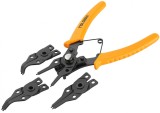 Cleste siguranta 4 in 1 Tolsen 160mm, varfuri 180/90/45 grade, otel, profesional