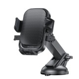 Suport Multifunctional pentru Telefon, Flippy, Car Holder, Suport Rotativ pentru Telefon cu Ventuza si Prindere pe Parbriz sauu Bord, 19 x 10 x 9 cm,