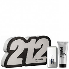 Carolina Herrera 212 VIP Men Set 50+75 pentru barbati foto