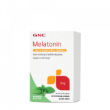 Melatonina 5mg, cu aroma de Menta, 60tab, GNC