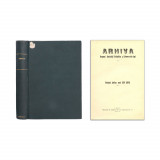 Publicația &bdquo;Arhiva&rdquo;, volum jubiliar, anul XXV, 1914