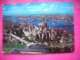HOPCT 18076 MOSCHEEA SULEIMAN MAGNIFICUL -ISTANBUL-TURCIA-STAMPILA / TIMBRU -CIRCULATA