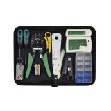 Cumpara ieftin Set de testare a cablului de retea LAN,13in1 cu baterie 9V si husa transport incluse