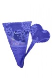 GS1079-11 Chilot invizibil, fara benzi pe lateral, cu model inimioara, M, XL