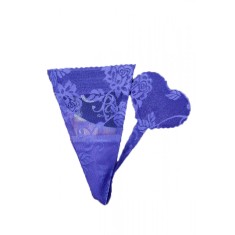 GS1079-11 Chilot invizibil, fara benzi pe lateral, cu model inimioara