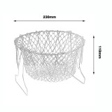 Cumpara ieftin Cos pentru gatit sau scurs 12 in 1, din otel, Chef Basket Deluxe