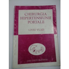 CHIRURGIA HIPERTENSIUNII PORTALE - LIVIU VLAD