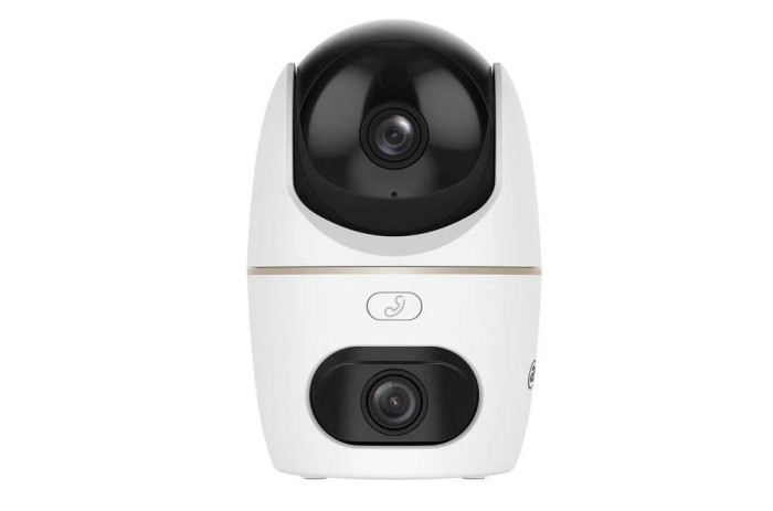 Camera wireless Dahua H5D-5F Hero Dual, 2 lentile 5MP+5MP, IR si LED alb, Alarma, Audio bidirectional, Wi-Fi 6, IPC-H5D-5F @Smartwiz