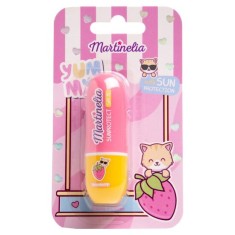 Balsam de buze cu SPF 15 pentru copii cu aroma de capsuni, 68025, 3.5 g Martinelia foto
