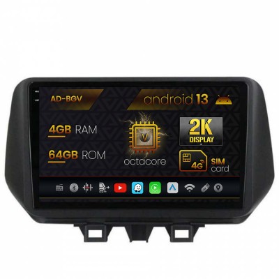Navigatie Hyundai Tucson (2018-2020), Android 13, V-Octacore 4GB RAM + 64GB ROM, 9.5 Inch - AD-BGV9004+AD-BGRKIT204 foto